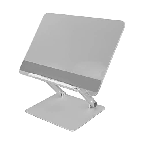 JUOPZKENN Klappbarer Laptop-Ständer, Höhenverstellbarer, Ergonomischer Computerständer, Rutschfester Silikon-Metall-Stützbuchständer Zum Schreiben und Lesen von JUOPZKENN