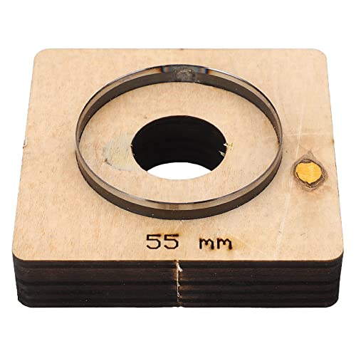 Leder Stanzform 55mm Durchmesser Hohl Runde Form Legierung Stahl DIY Verarbeitung Stanzform für Karton, Gummi Leder Stanzform 55mm Durchmesser Hohl Runde Form Legierung Stahl DIY Verarbeitung Stanzform für Karton, Gummi von JUOPZKENN