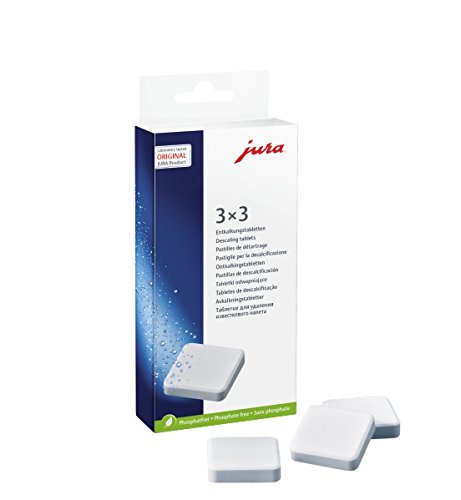 18x Jura Decalcifying Tablet Scale Remover Descaling For Coffee Machine - 6 dose 18x Jura Decalcifying Tablet Scale Remover Descaling For Coffee Machine - 6 dose von JURA