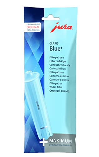 JURA original - CLARIS Blue+ Filterpatrone mit dem Plus an Hygiene - TÜV-zertifizierte Hygiene - 1er-Pack - 24228 von JURA