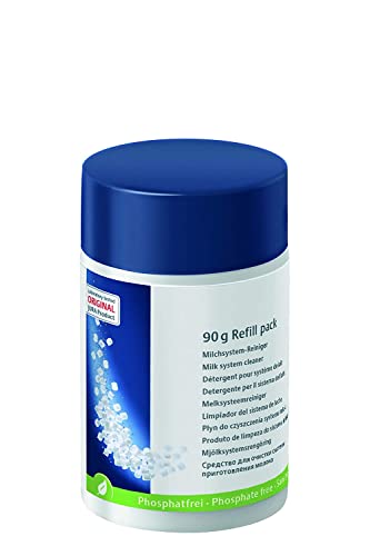 JURA original - Mini-Tabs zur Milchsystem-Reinigung für 30 Reinigungen - TÜV-zertifizierte Hygiene - 90 g Nachfüllflasche - 24157 von JURA