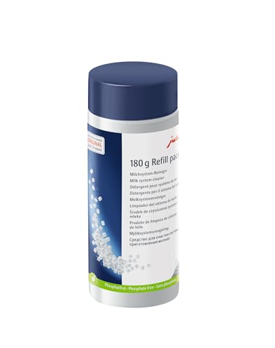 JURA original - Mini-Tabs zur Milchsystem-Reinigung für 60 Reinigungen - TÜV-zertifizierte Hygiene - 180 g Nachfüllflasche - 24212 von JURA