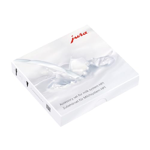 JURA original - Zubehörset für Milchsysteme für One-Touch JURA-Vollautomaten - TÜV-zertifizierte Hygiene - 4 x Milchschlauch, 4 x Verbindungsstück (davon 2 x HP1), 2 x Luftansaugstutzen - 24115 von JURA
