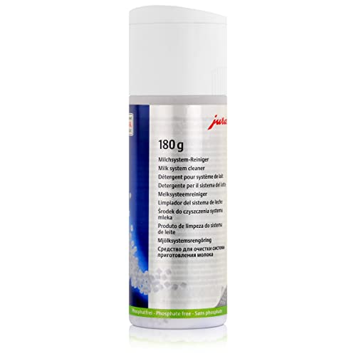 JURA original - Mini-Tabs zur Milchsystem-Reinigung für 60 Reinigungen - TÜV-zertifizierte Hygiene - 180 g Dosiersystem - 24211 von JURA