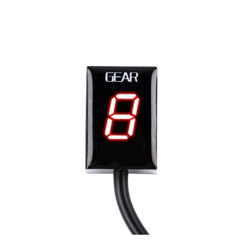 Motorrad Schaltanzeige Für Yam&aha YZF R6 R6S R1 R125 NICHT ABS R15 YZF-R6 YZF-R6S YZF-R1 YZF-R15 Motorrad Getriebe Anzeige 1-6 Level Digital Getriebe Meter von JURTBGF