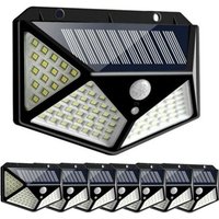 100LED Solarleuchte IP65 Wasserdicht für den Außenbereich - 8er-Pack von JUSCH