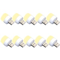 10er-Pack LED-Nachtlichter, USB, 1W, 5V-1A, 6000K, 110lm, warmes Licht 10er-Pack LED-Nachtlichter, USB, 1W, 5V-1A, 6000K, 110lm, warmes Licht von JUSCH