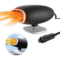Jusch - 12-V-Autoheizung, tragbarer Auto-Heizlüfter, 2-in-1 tragbare Heizungskühlung, Scheibenentfroster, 360 ° drehbar Jusch - 12-V-Autoheizung, tragbarer Auto-Heizlüfter, 2-in-1 tragbare Heizungskühlung, Scheibenentfroster, 360 ° drehbar von JUSCH