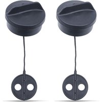 2 stück Tankdeckel für stihl FS38 FS45 FS55 FS56 FS80 FS81 FS85 FS88 FS120 von JUSCH