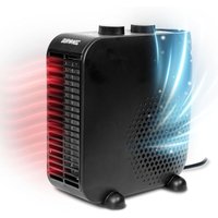 Jusch - 2000 w elektrischer Heizlüfter 2 Leistungsstufen Vertikale oder horizontale Position von JUSCH