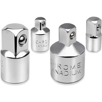 4-teiliges Ratschenadapter-Set, Ratschen-Steckschlüssel-Adapter 1/2" auf 3/8", 3/8" auf 1/2", 1/4" auf 3/8", 3/8" auf 1/4" Reduzieradapter 4-teiliges Ratschenadapter-Set, Ratschen-Steckschlüssel-Adapter 1/2" auf 3/8", 3/8" auf 1/2", 1/4" auf 3/8", 3/8" auf 1/4" Reduzieradapter von JUSCH