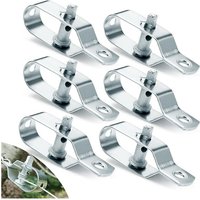 Jusch - Stück Seilspanner Verzinkter Stahl Maschendrahtspanner Wäscheleinenspanner 95mm Zaunspanner für Eisen Maschendrahtzaun Schafdraht von JUSCH