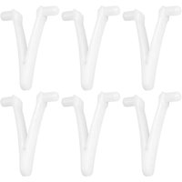 6 Stück Poolzubehör Schmetterlings-V-Clip für Pool-Spa-Bürste Laubbesen Laubskimmer Vakuumkopf für Poolreinigung 6 Stück Poolzubehör Schmetterlings-V-Clip für Pool-Spa-Bürste Laubbesen Laubskimmer Vakuumkopf für Poolreinigung von JUSCH