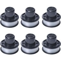 A6226 Fadenspule kompatibel mit Auftipp Automatik-Rasentrimmer GL250 / GL310 / GL360 / GL360SB mit 6 m Faden, 6er-Pack von JUSCH