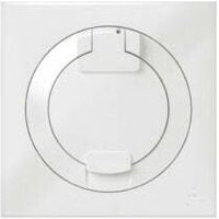 Dooxie 2P+T-Steckdose mit komplettem IP44-Gehäuse - Weiß - 600344 von JUSCH