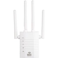 Drahtloser Netzwerk-Signalverstärker, 1200-Mbit/s-Übertragung, 4 externe Antennen, 2,4-GHz-5-GHz-Netzwerk, AP-Repeater-Modus und WPS-Funktion, Drahtloser Netzwerk-Signalverstärker, 1200-Mbit/s-Übertragung, 4 externe Antennen, 2,4-GHz-5-GHz-Netzwerk, AP-Repeater-Modus und WPS-Funktion, von JUSCH