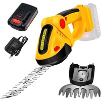 Elektrische Heckenschere, 24 Volt Akku-Elektro-Astschere, leichte Astschere zum Schneiden und Mähen von Rasen Elektrische Heckenschere, 24 Volt Akku-Elektro-Astschere, leichte Astschere zum Schneiden und Mähen von Rasen von JUSCH