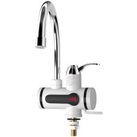 Elektrischer Warmwasserbereiter, LCD-Display, einstellbare Temperatur, 3000 w, Weiß Elektrischer Warmwasserbereiter, LCD-Display, einstellbare Temperatur, 3000 w, Weiß von JUSCH