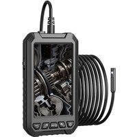 Jusch - Endoskopkamera, mit 5-Zoll-IPS-HD-Bildschirm, 6+1 LED-Leuchten, IP67, 5 m, 2000-mAh-Akku, schwarz Jusch - Endoskopkamera, mit 5-Zoll-IPS-HD-Bildschirm, 6+1 LED-Leuchten, IP67, 5 m, 2000-mAh-Akku, schwarz von JUSCH