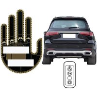 Fingergestenlicht, Autofenster-Fingerlicht mit lustigem Schild, Finger-Autolicht, Finger-hoch-Handlicht Fingergestenlicht, Autofenster-Fingerlicht mit lustigem Schild, Finger-Autolicht, Finger-hoch-Handlicht von JUSCH