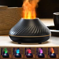 Jusch - Flammenaroma-Diffusor, Nachtlicht-Diffusor für ätherische Öle, 7 Farben Jusch - Flammenaroma-Diffusor, Nachtlicht-Diffusor für ätherische Öle, 7 Farben von JUSCH