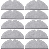 Geeignet für Xiaomi Roborock S5 S50 S51 S55 S6 S6 MAXV S5 Max Staubsauger, vollflächiges Reinigungstuch (10 Stück) von JUSCH