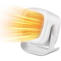 Jusch - Heizlüfter, ptc Mini Elektroheizer 90° Oszillation, Elektroheizer mit 2 Modi, Kompakter Raumheizer Jusch - Heizlüfter, ptc Mini Elektroheizer 90° Oszillation, Elektroheizer mit 2 Modi, Kompakter Raumheizer von JUSCH