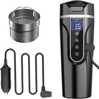 Auto-Wasserkocher, 12 V/24 v Auto-Wasserkocher, beheizter Wasserbecher für Auto/LKW/Reisen, tragbarer Auto-Wasserkocher mit LCD-Display aus 304 Auto-Wasserkocher, 12 V/24 v Auto-Wasserkocher, beheizter Wasserbecher für Auto/LKW/Reisen, tragbarer Auto-Wasserkocher mit LCD-Display aus 304 von JUSCH