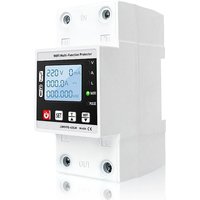 Einphasiges WLAN-Relais und intelligenter Energiezähler 63A, einstellbarer digitaler Überspannungs- und Überlastschutz Tuya Einphasiges WLAN-Relais und intelligenter Energiezähler 63A, einstellbarer digitaler Überspannungs- und Überlastschutz Tuya von JUSCH