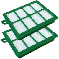 Passend für Philips FC8760/FC8761/FC9710/FC8766 Staubsauger Luftauslassfilter (grün 2 Stück) von JUSCH