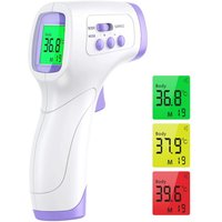 Jusch - Stirnthermometer für Erwachsene, Infrarot-Stirnthermometer, 2-in-1 berührungsloses Objektthermometer für Babys und Erwachsene, von JUSCH