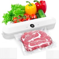 Lebensmittelvakuummaschine, mit 10 Vakuumbeuteln, Vakuumiergerät Lebensmittelvakuummaschine, mit 10 Vakuumbeuteln, Vakuumiergerät von JUSCH
