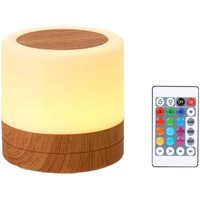 Nachtlicht, LED, RGB, mit Fernbedienung, 1500mAh, USB, weiß Nachtlicht, LED, RGB, mit Fernbedienung, 1500mAh, USB, weiß von JUSCH