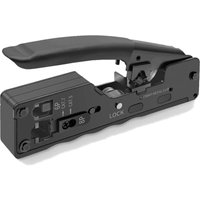 RJ45-Crimpzange für CAT5/CAT5E/CAT6/CAT6A/CAT7-Netzwerkstecker, Crimp-RJ45-Netzwerkstecker und 6P RJ11-Telefonbuchse RJ45-Crimpzange für CAT5/CAT5E/CAT6/CAT6A/CAT7-Netzwerkstecker, Crimp-RJ45-Netzwerkstecker und 6P RJ11-Telefonbuchse von JUSCH