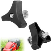 Rasenmäher-Ersatzbolzen, universeller Rasenmähergriff, 2-teiliger Rasenmäher-Dreiecksgriff von JUSCH