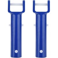 Schwimmbad-Clip, ABS-Material, blau, Schwimmbad-V-förmige Klemme, Bürstenkopf-Clip, Ersatzgriff, Pool-Zubehör für die meisten Schwimmbad-Clip, ABS-Material, blau, Schwimmbad-V-förmige Klemme, Bürstenkopf-Clip, Ersatzgriff, Pool-Zubehör für die meisten von JUSCH
