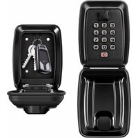 Sicherheitsschlüsselkasten für den Außenbereich, großer Schlüsselkasten zur Wandmontage mit 12-stelligem Code, wasserdicht und rostfrei für die Sicherheitsschlüsselkasten für den Außenbereich, großer Schlüsselkasten zur Wandmontage mit 12-stelligem Code, wasserdicht und rostfrei für die von JUSCH