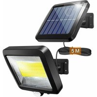 Solarleuchte für den Außenbereich mit Infrarot-Bewegungsmelder, 100COB LED-Flutlicht für den Außenbereich mit Sensor, 180LM wasserdicht IP65, Solarleuchte für den Außenbereich mit Infrarot-Bewegungsmelder, 100COB LED-Flutlicht für den Außenbereich mit Sensor, 180LM wasserdicht IP65, von JUSCH