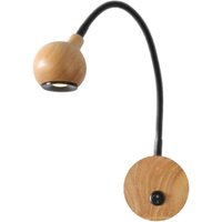 Wandleuchte aus Holz mit Schalter für 3W led Leselampen Schlafzimmerbeleuchtung 4000K heller Wandstrahler Wandleuchte aus Holz mit Schalter für 3W led Leselampen Schlafzimmerbeleuchtung 4000K heller Wandstrahler von JUSCH