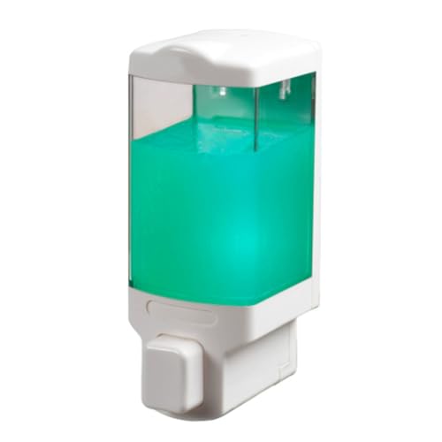 JUSKAQZYI Seifenspender Seifenspender fürs Badezimmer, Seifenspender for die Küche, Badezimmer, die Arbeitsplatte, Körperöl, Lotionflasche, Wandseifenspender (16,2 oz) Seifenausschütter(C,1pcs) von JUSKAQZYI