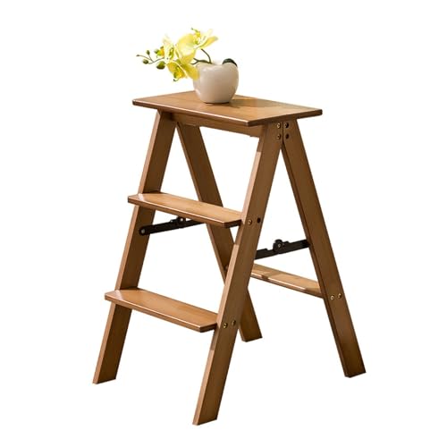 JUSKAQZYI klappleiter Bambus-Treppenhocker, faltbar, tragbar, Leiterstuhl, multifunktionaler Fußhocker, geeignet for Küche, Arbeitszimmer und Schlafzimmer trittleiter JUSKAQZYI klappleiter Bambus-Treppenhocker, faltbar, tragbar, Leiterstuhl, multifunktionaler Fußhocker, geeignet for Küche, Arbeitszimmer und Schlafzimmer trittleiter von JUSKAQZYI
