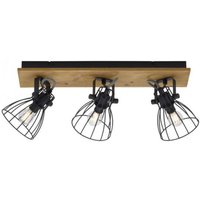 Deckenspot Holz Metall Draht 60 cm lang E14 verstellbar Deckenspot Holz Metall Draht 60 cm lang E14 verstellbar von JUST LIGHT GmbH