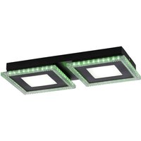 Dimmbare LED Deckenlampe RBG Farbwechsel Fernbedienung von JUST LIGHT GmbH