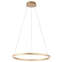 Dimmbare LED Pendelleuchte Ø58,5 cm 3000 K in Messing Dimmbare LED Pendelleuchte Ø58,5 cm 3000 K in Messing von JUST LIGHT GmbH