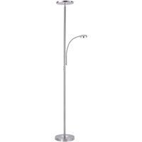 Dimmbarer LED Deckenfluter Stahl Touch 193 cm Lesearm Dimmbarer LED Deckenfluter Stahl Touch 193 cm Lesearm von JUST LIGHT GmbH