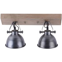 Flexibler Deckenspot Holz Metall E14 44,5 cm Industrial Flexibler Deckenspot Holz Metall E14 44,5 cm Industrial von JUST LIGHT GmbH