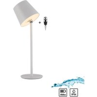 LED Akku Tischlampe Weiß dimmbar Touch 37 cm 320 lm 2 W von JUST LIGHT GmbH