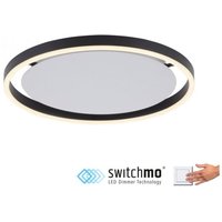 LED Deckenlampe Anthrazit Metall Ø39,3 cm 20 W dimmbar LED Deckenlampe Anthrazit Metall Ø39,3 cm 20 W dimmbar von JUST LIGHT GmbH