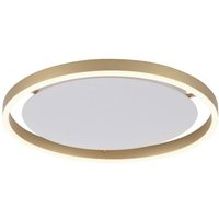 LED Deckenlampe Metall Ø39,3 cm 20 W dimmbar in Messing von JUST LIGHT GmbH