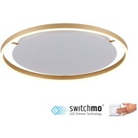 LED Deckenlampe dimmbar Ø58,5 cm 3650 lm in Messing von JUST LIGHT GmbH